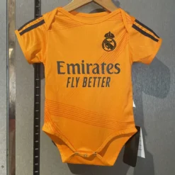 24-25 Real Madrid Away Baby Clothing