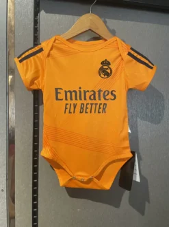 24-25 Real Madrid Away Baby Clothing