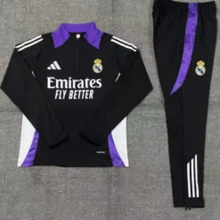 24-25 Real Madrid Black Training Suit