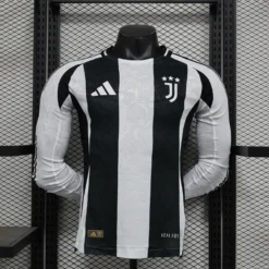 24-25 Juventus Home Player Long Sleeve Jersey