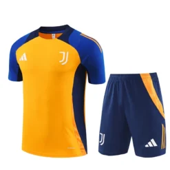 24-25 Juventus Orange Short Sleeve Training Suit