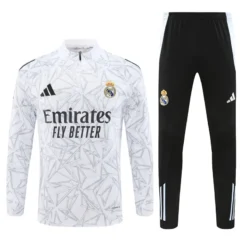 24-25 Real Madrid White Training Suit