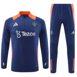24-25 Manchester United Blue Training Suit