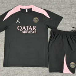 24-25 PSG Black Short Sleeve Training Suit
