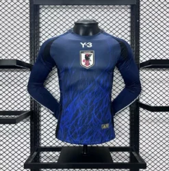 2024 Japan Y3 Home Long Sleeve Player Jersey