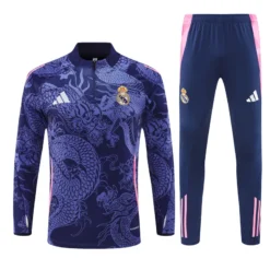 24-25 Real Madrid Spcial Blue Training Suit