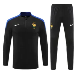2024 France Black Player Version Training Suit