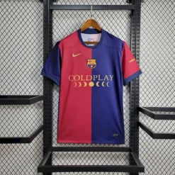 24-25 Barcelona Sponsor Coldplay Fans Jersey