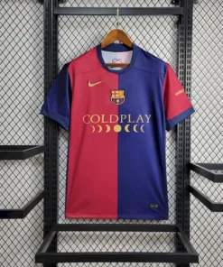 24-25 Barcelona Sponsor Coldplay Fans Jersey