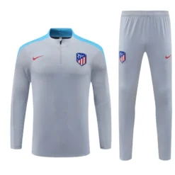 24-25 Atletico Madrid Gray Player Training Suit