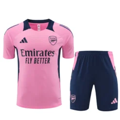 24-25 Arsenal Pink Short Sleeve Training Suit