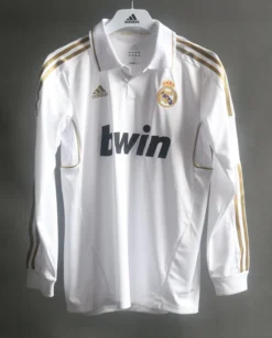 11-12 Real Madrid Home Long Sleeve Player Retro Jersey – Fanretro