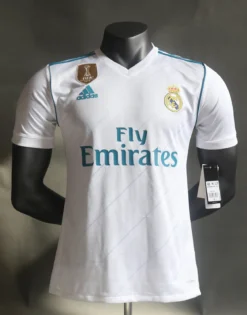 17-18 Real Madrid Home Player Retro Jersey
