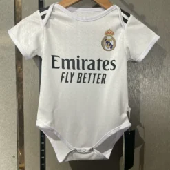 24-25 Real Madrid Home Baby Clothing
