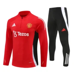24-25 Manchester United Red Training Suit