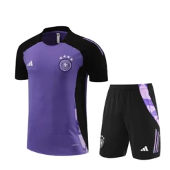 2024 Germany Purple Short Sleeve Training Suit