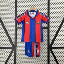 Retro 95-97 Barcelona Home Kids Kit