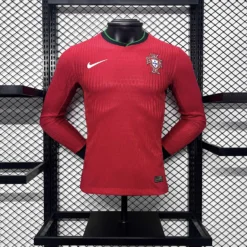 2024 Portugal Home Long Sleee Player Jersey