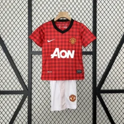 Retro 12-13 Manchester United Home Kids Kit