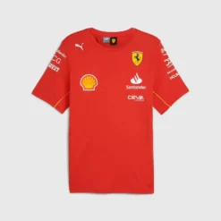 2024 Ferrari F1 round neck Red T-Shirt
