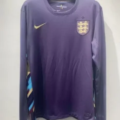 2024 England Away Long Sleeve Fans Jersey