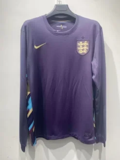 2024 England Away Long Sleeve Fans Jersey
