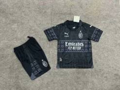 24-25 AC Milan Speical Jersey Black Kid Kit
