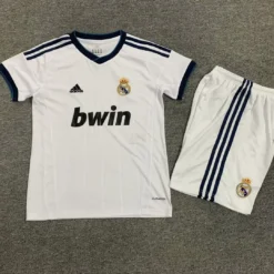 Retro 12-13 Real Madrid Home Kids Kit