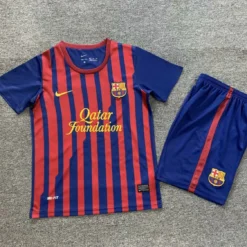 Retro 11-12 Barcelona Home Kids Kit
