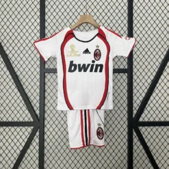Retro 06-07 AC Milan Away Champions Leagu Kids Kit