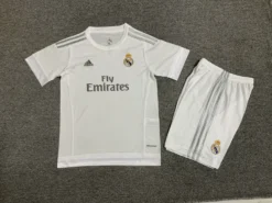 Retro 15-16 Real Madrid Home Kids Kit