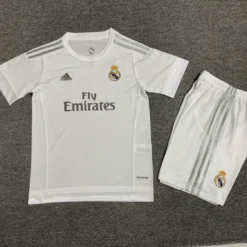 Retro 15-16 Real Madrid Home Kids Kit