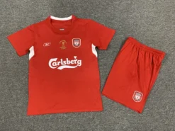 Retro 04-05 Liverpool Home Kids Kit