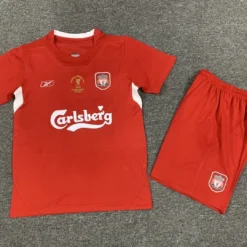 Retro 04-05 Liverpool Home Kids Kit