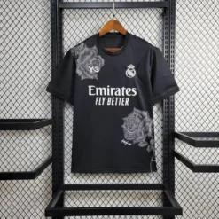 24-25 Real Madrid Y3 Black Fans Jersey