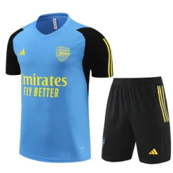 23-24 Arsenal Blue Short Sleeve Training Suit