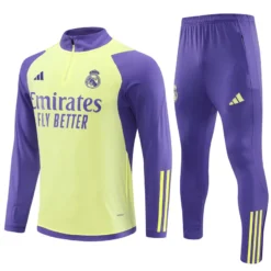 23-24 Real Madrid Yellow Training Suit