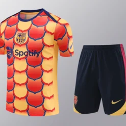 24-25 Barcelona Training Short Sleeve Training Suit
