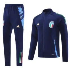2024 Italy Blue Jacket Tracksuit