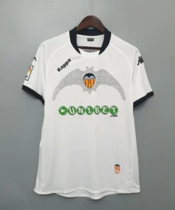 09-10 Valencia Home Retro Jersey – Fanretro