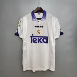 97-98 Real Madrid Home Short Sleeve Retro Jersey – Fanretro