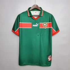 1998 Morocco Home Green Retro Jersey – Fanretro