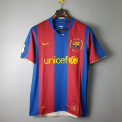07-08 Barcelona Home Retro Jersey – Fanretro
