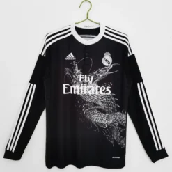 14-15 Real Madrid Third Black Long Sleeve Retro Jersey – Fanretro