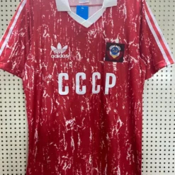 1990 Soviet Red Retro Jersey – Fanretro