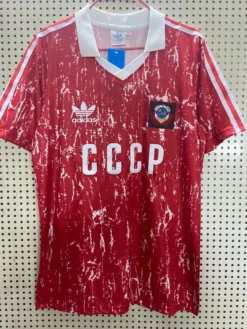 1990 Soviet Red Retro Jersey – Fanretro