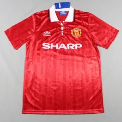 1994 Manchester United Home Red Retro Short Jersey – Fanretro