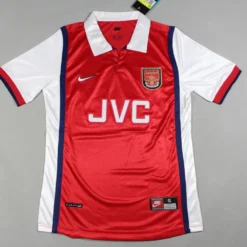 1998 Arsenal Red Retro Short sleeve Jersey – Fanretro