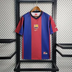 98-99 Barcelona Home Retro Jersey – Fanretro