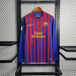 11-12 Barcelona Home Retro Long Sleeve Jersey – Fanretro